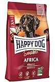 Happy Dog Supreme Sensible Africa M 12,5 kg - Trockenfutter, Geschmacksrichtung Strauss