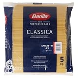 Barilla Hartweizen Pasta Spaghetti n. 5 – 1er Pack (1x5kg)