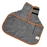 iplusmile Hundebademantel für Haustiere Super Saugfähiger Trockentuch Mantel für Welpen und Bequem und Schnell Trocknend Perfektes