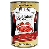 24x Italian Gourmet Polpa di pomodoro Fein gehacktes Tomatenmark 100% italienisch 400g