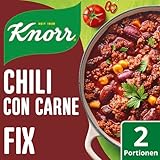 Knorr Fix Würzmischung Chili con Carne für ein würziges Fleischgericht mit natürlichen Zutaten 33 g