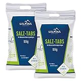 4 x SALPINA Salztabletten für Wasserenthärtungsanlagen 10kg im Sack (40kg), Entkalkung & Elektrolyse | hochreines Regeneriersalz (99,9% NaCl) mit bester Löslichkeit für sauberes & weiches Wasser