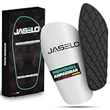 JASELO® Anpassbare Schienbeinschoner inkl. innovativem Wabenschaumstoff I Schienbeinschoner Fußball Herren und Kinder 17,5cm x 10cm I ultimativer Schutz & Komfort ! NEUES Modell !