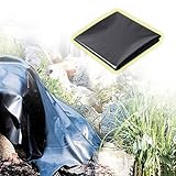 Premium Teichfolie Unterlage 13 m x 17 m – robuste schwarze UV- & witterungsbeständige Plane für Fischteiche, Springbrunnen, Wassergärten & Wasserfälle