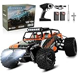 JOYTREKY Ferngesteuertes Auto, RC Auto 1：18 Monster Truck 45KM/H 4WD Geschenk fürTeenager Erwachsene 2.4GHz Wasserdichtes Geländefahrzeug