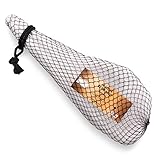 jamon.de Serrano-Schinken aus Spanien | Jamón Serrano Reserva | Hinterschinken | Garantiert traditionelle Spezialität | Mindestens 12 Monate schonend gereift | Stückgewicht 6,5kg