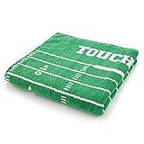 40YARDS American Football Spielfeld Handtuch, Badetuch, Strandtuch - 100% Baumwolle, Größe: 70 x 140 cm, 500 g/m2 Football Fans