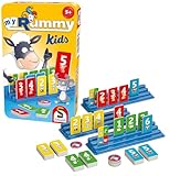 Schmidt Spiele King 51439 MyRummy Kids, Bring Mich mit Spiel in der Metalldose, Bunt