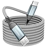 USB C auf Micro USB Kabel 1M, USB Typ C auf Micro Kabel Nylon geflochtene Android Ladekabel Dast Sync Kompatibel für Samsung Galaxy S7 / S5 / J3 / J5 / J7, Huawei, HTC, LG