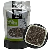 Chia Samen 160 g | 100% natürlich | Omega-3-Fettsäuren | reich an vielen Nährstoffen und Antioxidanten | 160 g Chia Samen für natürliche Energie