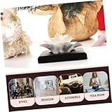 CLISPEED Keramik Auto Duftdiffuser Aromatherapie Ätherische Öle Diffusor Glatt für Schlafzimmer Büro Yoga Räume Praktischer Raumduftverbreiter für Fahrzeug und Zuhause