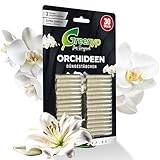 Greenyp 30x Orchideen Düngestäbchen für alle Zimmerpflanzen I Universal NPK Orchideendünger für kraftvolle Blüten I Langzeitdünger mit Extra Eisen und 3 Monate Düngekraft.