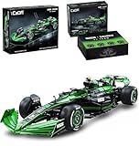 MOCSETS Technik F1 Auto für CADA Kick Sauber F1 Team C44 C64010W, Modellauto-Bausatz im Maßstab 1:8, Klemmbausteine Formel 1 Auto aus 2553+ Teile (Mit Originalkarton)