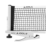 JOOLA 31013 Tischtennisnetz Snapper-Indoor Garnitur Freizeitsport Höhenverstellbar mit Feststellschraube - Klemmtechnik, silber/schwarz, one size