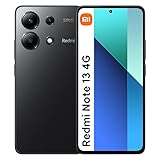 Xiaomi Redmi Note 13 4G Handy 120Hz 6.67' AMOLED Display,8+512GB Smartphone Ohne Vertrag mit Snapdragon 685 Prozessor und 108MP Triple Kamera 5000mAh Akku 33W Schnellladung Schwarz