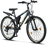 Licorne Bike Guide Premium Mountainbike in 26 Zoll - Fahrrad für Mädchen, Jungen, Herren und Damen - 21 Gang-Schaltung