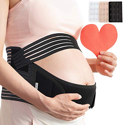 GECONLE Bauchgurt Schwangerschaft Stützgürtel Bauchband Schwangerschaftsgürtel Bauchgurt Stützt Taille Rücken und Bauch