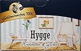 Goldmännchen Hygge, Kräuter und Zimt, Kräutertee aromatisiert mit Zimt-Vanillegeschmack, Tee, 20 Teebeutel, X04288