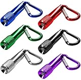 GOLDGE 14Pcs LED Schlüsselanhänger Taschenlampe Mini Taschenlampe für Outdoor Camping Radfahren (Zufällige Farbe)