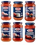 Testpaket Barilla pastasauce tomatensauce Fertige Saucen aus italien 6 x 400g