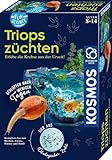 KOSMOS 637231 Fun Science - Triops züchten, Urzeitkrebse hautnah erleben, Starter-Set, Experimentierset für Einsteiger und Kinder ab 8 Jahre, Experimentierkasten