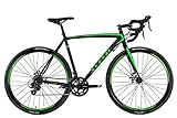 KS Cycling Rennrad 28'' Xceed Gravelbike schwarz-grün RH 58 cm