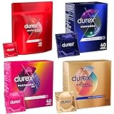 Durex Big Mix Kondome-Mischung - mit 4 verschiedenen Kondomen - Gefühlsecht Classic, Performa, Pleasure Me, Natural Feeling - 150 Kondome