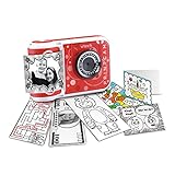 VTech KidiZoom Print Cam – Sofortbild-Kinderkamera mit Druckfunktion, Selfie- und Videofunktion, Effekten, Spielen u. v. m. – Für Kinder von 4-12 Jahren