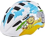 uvex kid 2 - leichter Fahrradhelm für Kinder - individuelle Größenanpassung - erweiterbar mit LED-Licht - desert - 46-52 cm