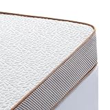 BedStory Topper 100x200cm, 10cm Hoch H3&H4 Öko-TEX Zertifiziert Matratzentopper aus Gel Memory Foam - Matratzen Topper mit Waschbarem Bezug