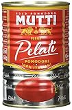 48x Mutti Pomodori Pelati bestern geschälte Tomaten sauce aus Italien dose 400g