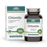 GSE Chlorella Presslinge, 240 Tabletten, Nährstoffreiche Mikro-Alge, reich an Chlorophyll, 100% pflanzlich, vegan und ohne Zusatzstoffe, BIO-Qualität