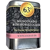 63 Grad -Dark Muscovado Rohrohrzucker (100g)