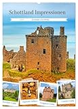 Schottland Impressionen - Schlösser und Whisky (Wandkalender 2026 DIN A2 hoch), CALVENDO Monatskalender