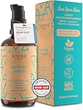 BIO Retinol Serum Hochdosiert • Die beste Retinolform (Retinal) + 7 Power Wirkstoffe = Hyaluron, Vitamin C, Niacinamid • Retinal Serum Vegan • Gegen Falten, Pickel und vergrößerten Poren • Made in DE