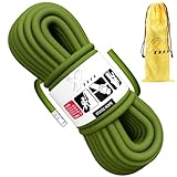 X XBEN Statisches Kletterseil 10mm - UIAA-Zertifiziert für Höhenrettung, Bergsteigen, Bootstauwerk, Ankertauwerk & Hebezeug - Längen: 10m, 20m, 30m - Hohe Tragfähigkeit & Abriebfestigkeit