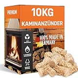 STOXI Kaminanzünder 2,5KG, 5KG oder 10KG (100% Made IN Germany) Anzündwolle, Grillanzünder Ideal für Ihr Kamin, Ofen oder Grill aus Holzwolle Anzünder und Wachs für das perfekte Feuer (2.5, Kilogramm)