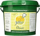 tellofix Classic Klare Delikatess-Suppe - Vielseitige Gemüse Brühe, als Universal-Würzmittel zum Verfeinern einsetzbar - kalorienarm - 1 x 2000 g