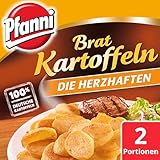 Pfanni Bratkartoffeln für eine schnelle Zubereitung Die Herzhaften 100% deutsche Kartoffeln 400 g 2 Portionen