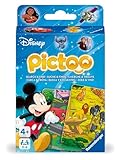 Ravensburger 23478 - Pictoo Disney Kartenspiel - Schnelles Karten-Suchspiel für Kinder ab 4 Jahren, Familienspiel für Kinder und Erwachsene, für 2 bis 6 Spieler, Disney Geschenke