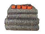 Kortpack Umzugset 2 x Umzugdecke 150 x 200 cm + 2 x Umzugdecke XXL 150 x 300 cm + 1 x 2 Personen Tragegurt