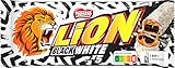 LION Schokoriegel Black & White, Snack mit Biss, knackige Schokolade & knusprige Crisps, Brownie-Füllung, das besondere Beißerlebnis, 1er Pack (á 5 x 30g)