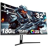 Minifire 32' WQHD Curved Gaming Monitor 180Hz, 2K (2560 x 1440), 1500R,1ms(MPRT), AMD FreeSync, sRGB 125%, VESA，2xHDMI 2.0(TMDS) / 2xDP (180Hz), Augenpflege - MFG32C3Q