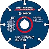 Bosch Accessories 1x Expert Carbide Multi Wheel Trennscheiben (für Hartholz, Ø 125 mm, Zubehör Kleiner Winkelschleifer)