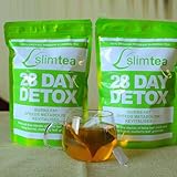 2 Stück 28 Tage Detox Tee Zum Abnehmen - Entgiftungstee Mit Lotusblatt, Cassia-Samen, Moringa, Maulbeerblatt & Grüntee - Natural Diet Slim Abnehmen Tee, Stoffwechsel Boost & Verdauungsunterstützung