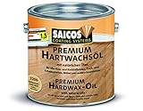 Saicos 500 3200 Seidenmatt Premium Hartwachsöl, farblos, 2,5 Liter