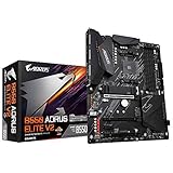 Gigabyte B550 AORUS Elite V2 (AMD Ryzen 5000/B550/ATX/PCIe4.0/DDR4/USB3.2 Gen 1/Realtek ALC1200/M.2/2.5 GbE LAN/HDMI/DP/Gaming Motherboard), Black