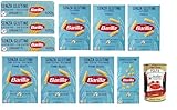 Barilla Pasta Nudeln Glutenfreie Testpaket aus köstlichem Mais und Reis – perfekt für Menschen mit Zöliakie oder Glutenunverträglichkeit 10x 400 g + Italian Gourmet polpa 400g