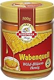 BIHOPHAR Wabenquell Wild Blüten Honig fein flüssig goldklar 500g