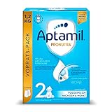 Aptamil Pronutra Folgenahrung 2, nach dem 6 Monat, ohne Palmöl, mit schonendem Lactofidus Prozess, Vorratspack 1,2kg